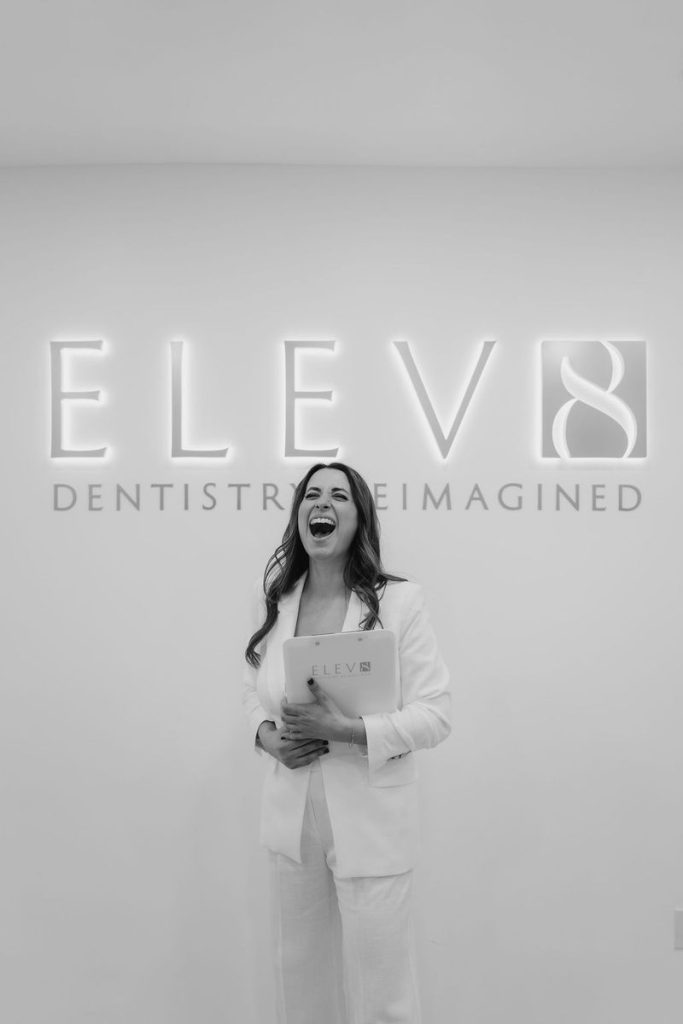 Dr. Leedia Riman, DDS, biological dentist and women's oral health advocate at ELEV8 in Beverly Hills